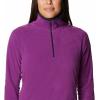 Columbia womens Glacial Iv 1/2 Zip(Plum/Dark Nocturnal)