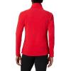 Columbia womens Glacial Iv 1/2 Zip(Red Lily)