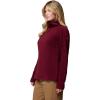 Columbia womens Glacial Iv 1/2 Zip(Rich Wine)