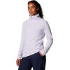 Columbia womens Glacial Iv 1/2 Zip(Snowdrift)