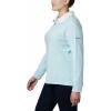 Columbia womens Glacial Iv 1/2 Zip(Spring Blue)