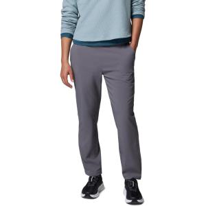 Columbia Womens All Seasons Slim Pull-On Pant, City Grey, Medium x S
