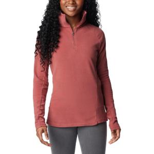 Columbia womens Glacial Iv 1/2 Zip(Beetroot)