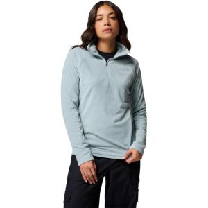 Columbia womens Glacial Iv 1/2 Zip(Crushed Blue)
