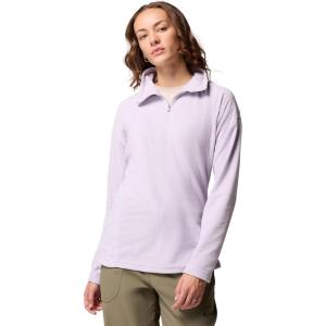 Columbia womens Glacial Iv 1/2 Zip(Lavender Pearl)