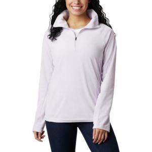 Columbia womens Glacial Iv 1/2 Zip(Pale Lilac)