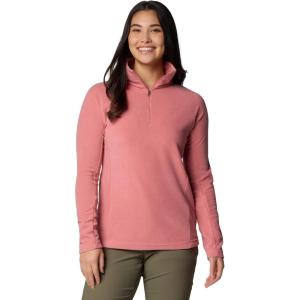 Columbia womens Glacial Iv 1/2 Zip(Pink Agave)