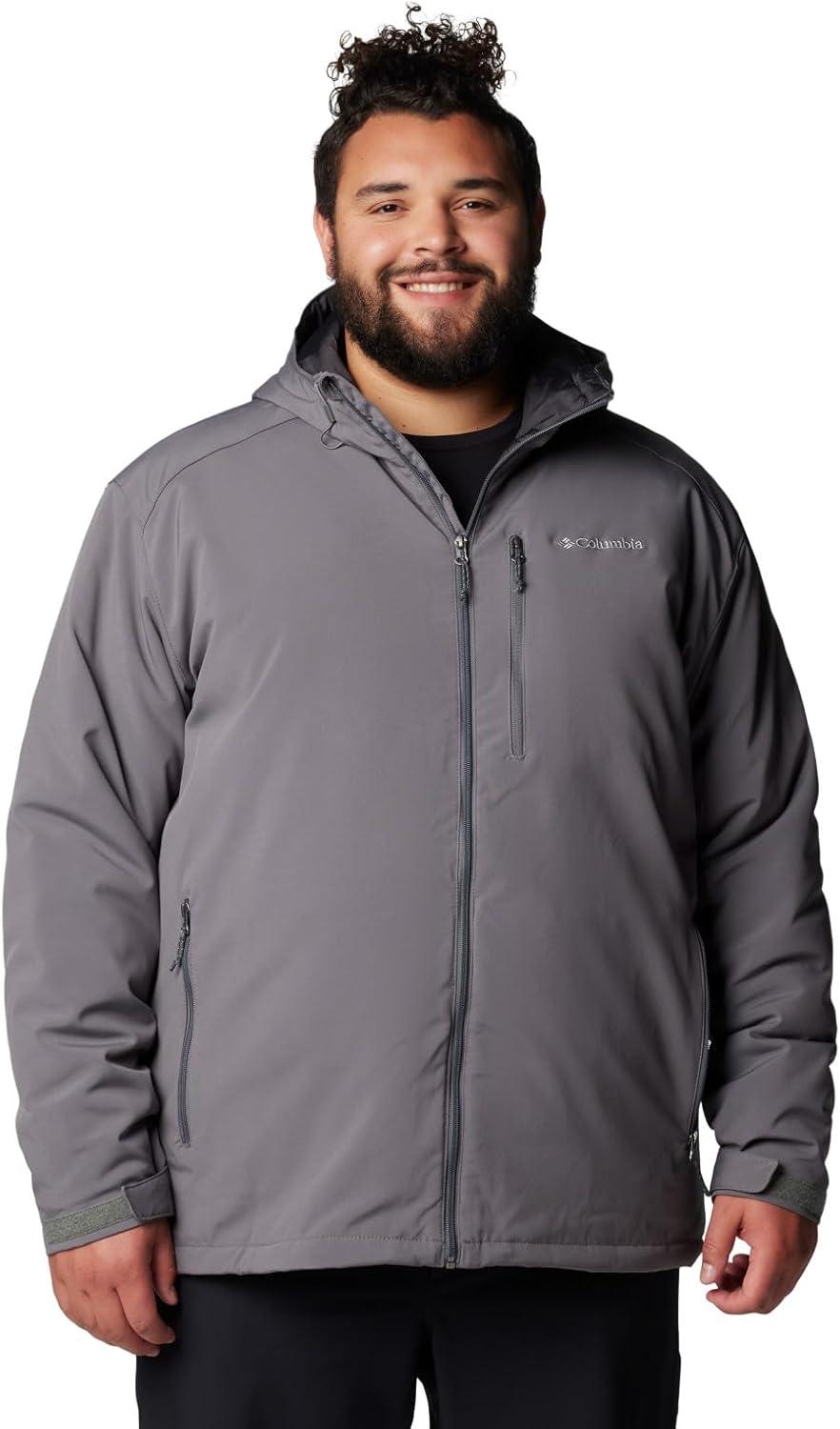 imageColumbia Mens Gate Racer II SoftshellCity Grey