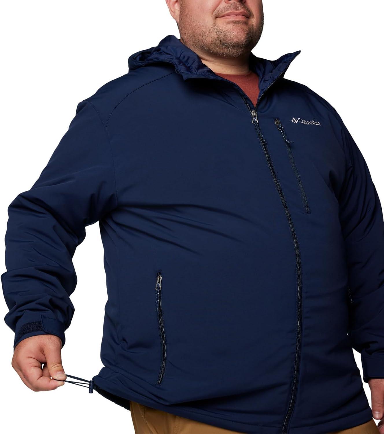 imageColumbia Mens Gate Racer II SoftshellCollegiate Navy