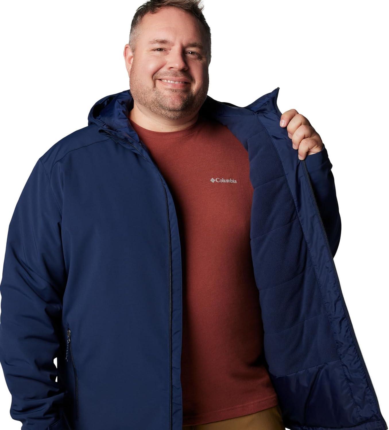 imageColumbia Mens Gate Racer II SoftshellCollegiate Navy