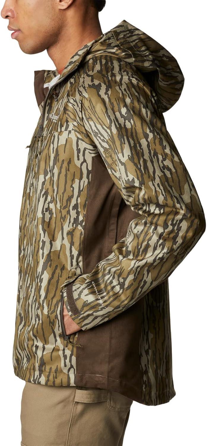 imageColumbia Mens Trophy Rack Silent Rain JacketMossy Oak Bottomland