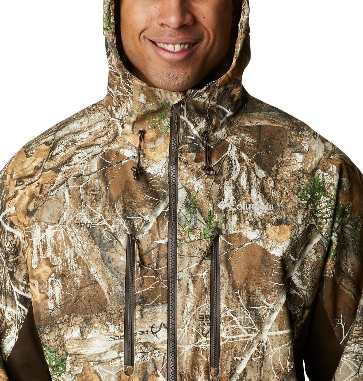 imageColumbia Mens Trophy Rack Silent Rain JacketRealtree Edge