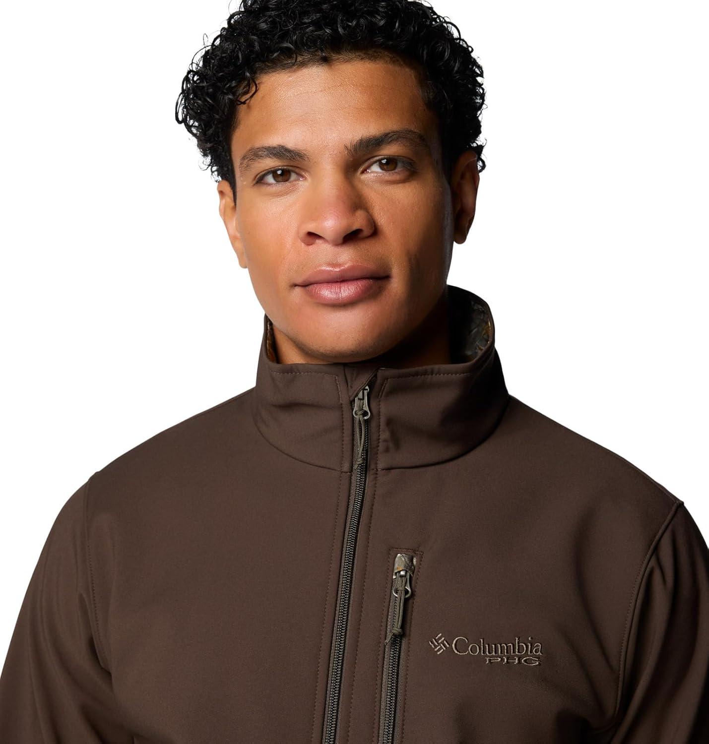 imageColumbia mens Phg Ascender Ii Softshell JacketCordovanTimberwoods Camo