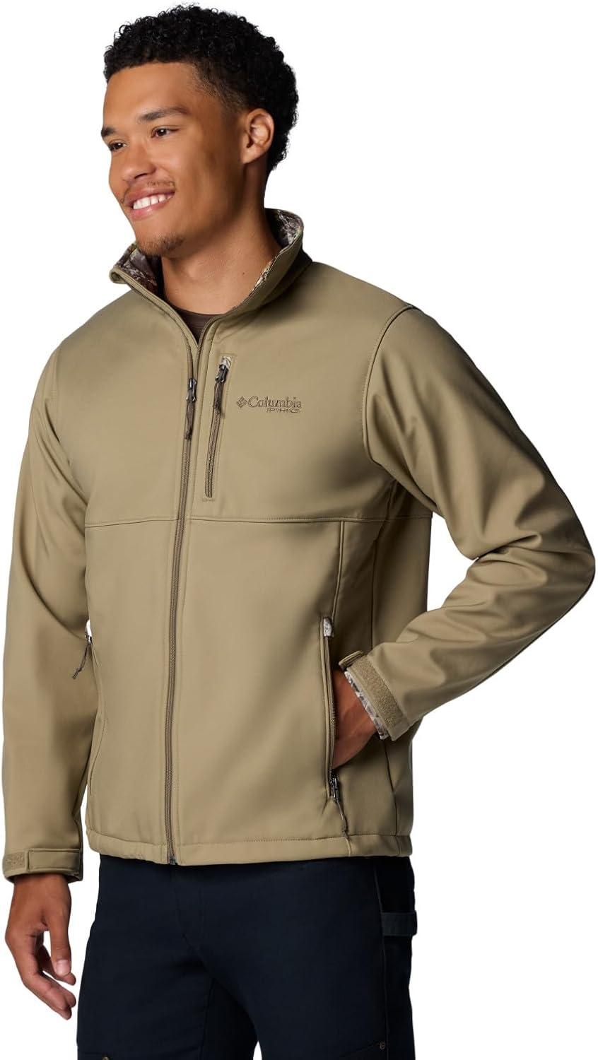 imageColumbia mens Phg Ascender Ii Softshell JacketFlaxTimberwoods Camo