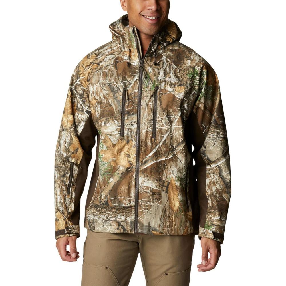 imageColumbia Mens Trophy Rack Silent Rain JacketRealtree Edge