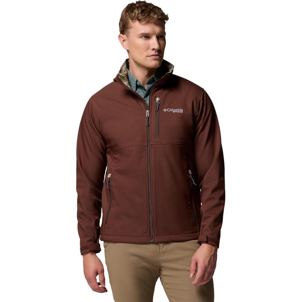 imageColumbia mens Phg Ascender Ii Softshell JacketTobaccoTimberwoods Camo