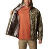 Columbia Mens Trophy Rack Silent Rain Jacket(Mossy Oak Bottomland)
