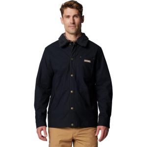 Columbia Men’s Roughtail Utility Jacket(Black/Timberwoods Camo)