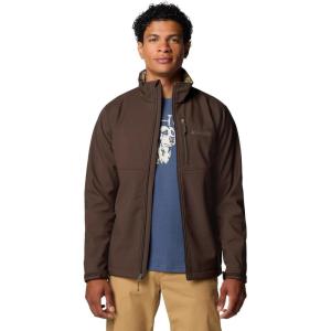 Columbia mens Phg Ascender Ii Softshell Jacket(Cordovan/Timberwoods Camo)