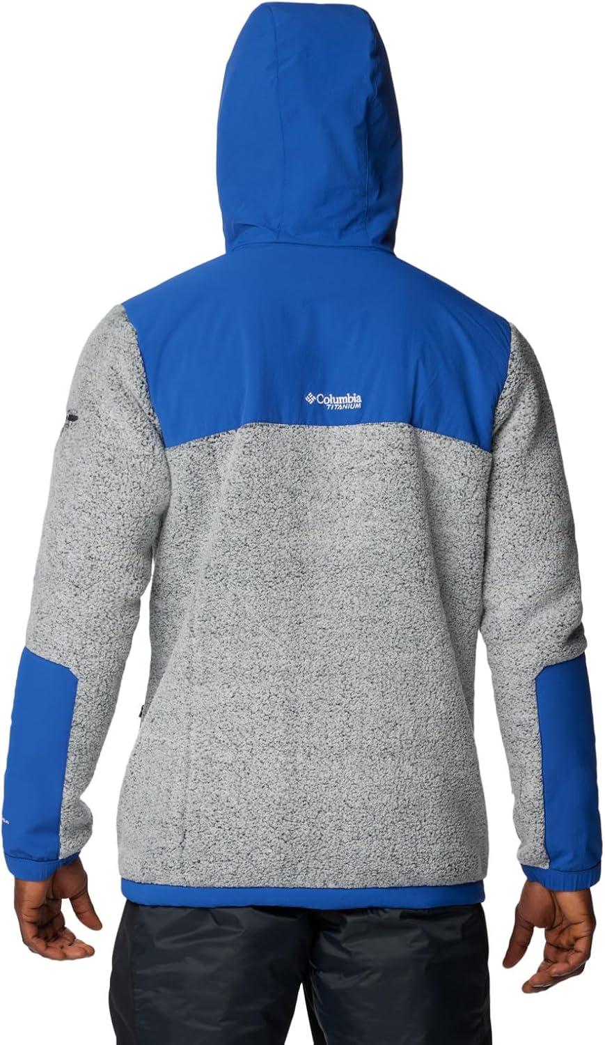 imageColumbia Mens Arctic Crest Sherpa Full ZipMountain BlueWhite