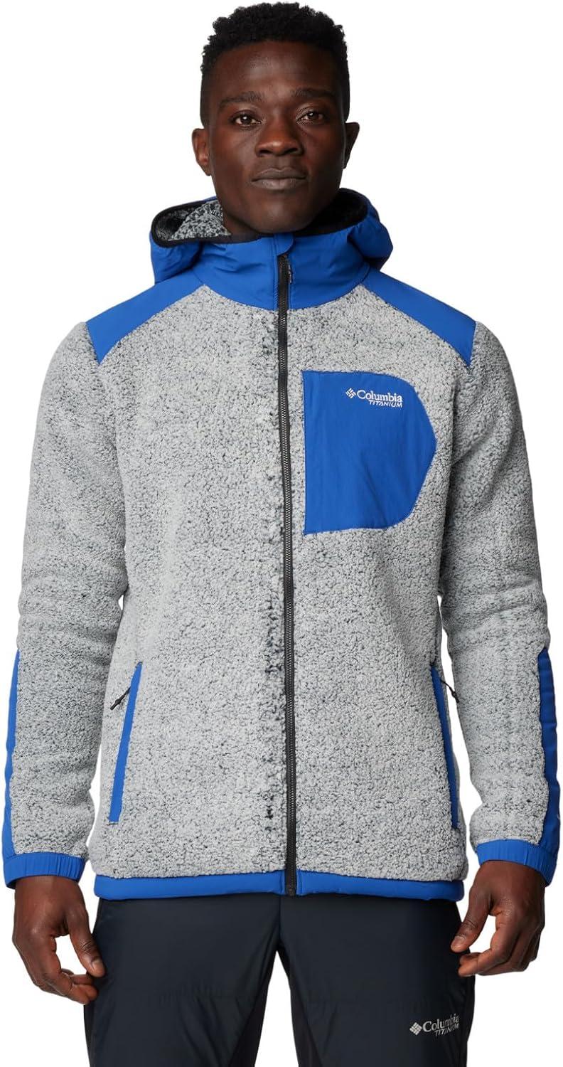 imageColumbia Mens Arctic Crest Sherpa Full ZipMountain BlueWhite