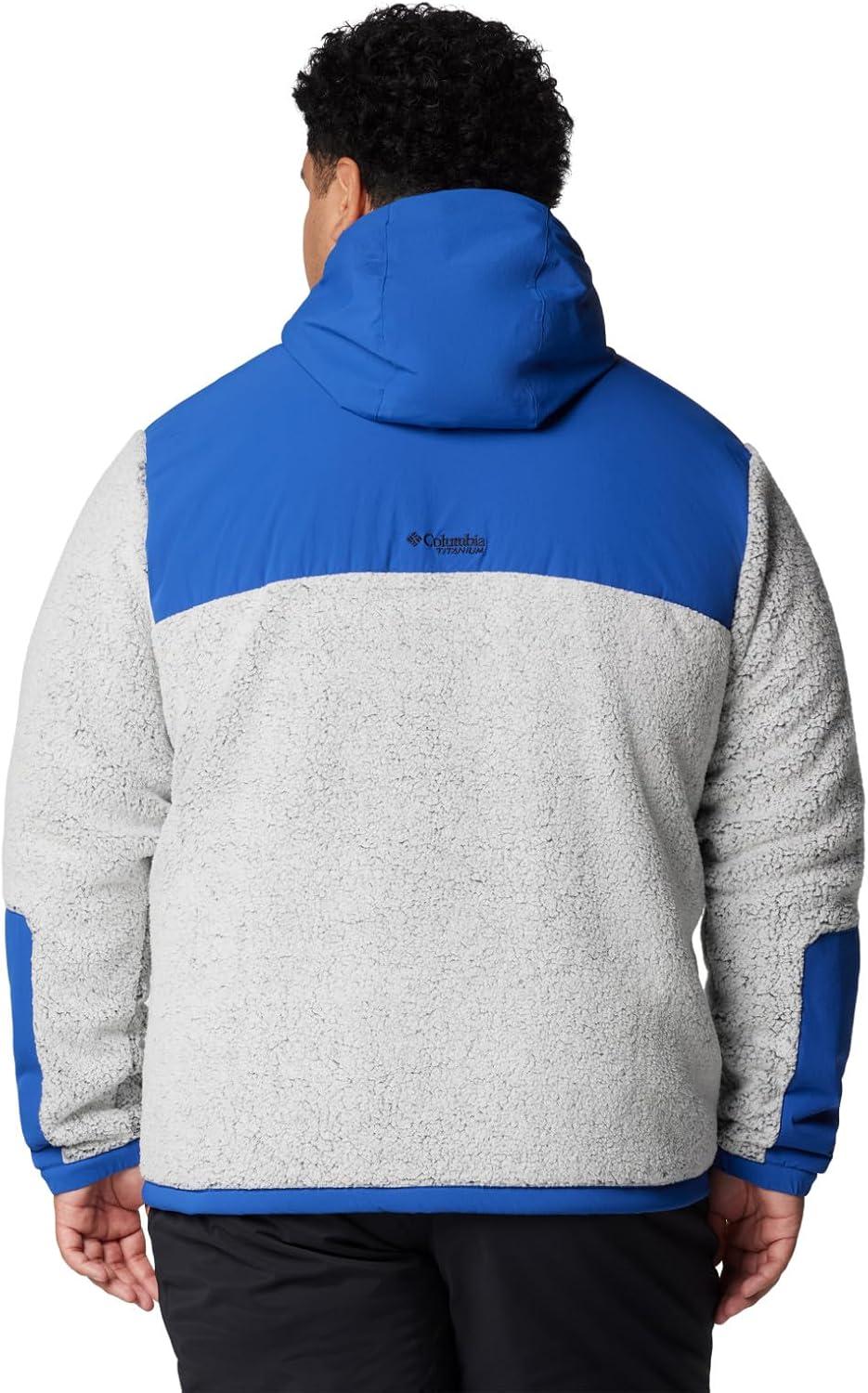 imageColumbia Mens Arctic Crest Sherpa Full ZipMountain BlueWhite