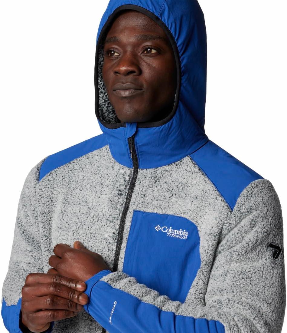 imageColumbia Mens Arctic Crest Sherpa Full ZipMountain BlueWhite