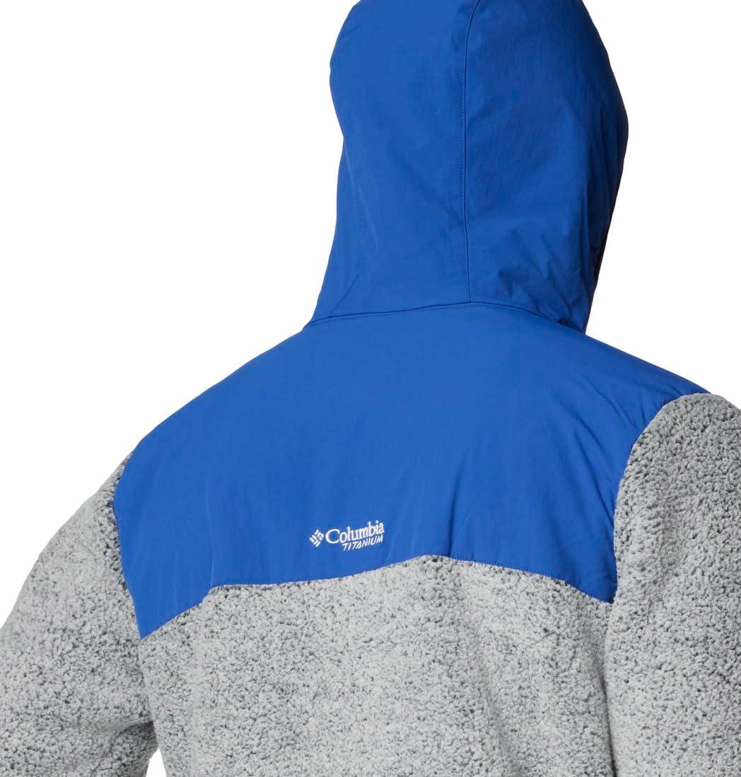 imageColumbia Mens Arctic Crest Sherpa Full ZipMountain BlueWhite