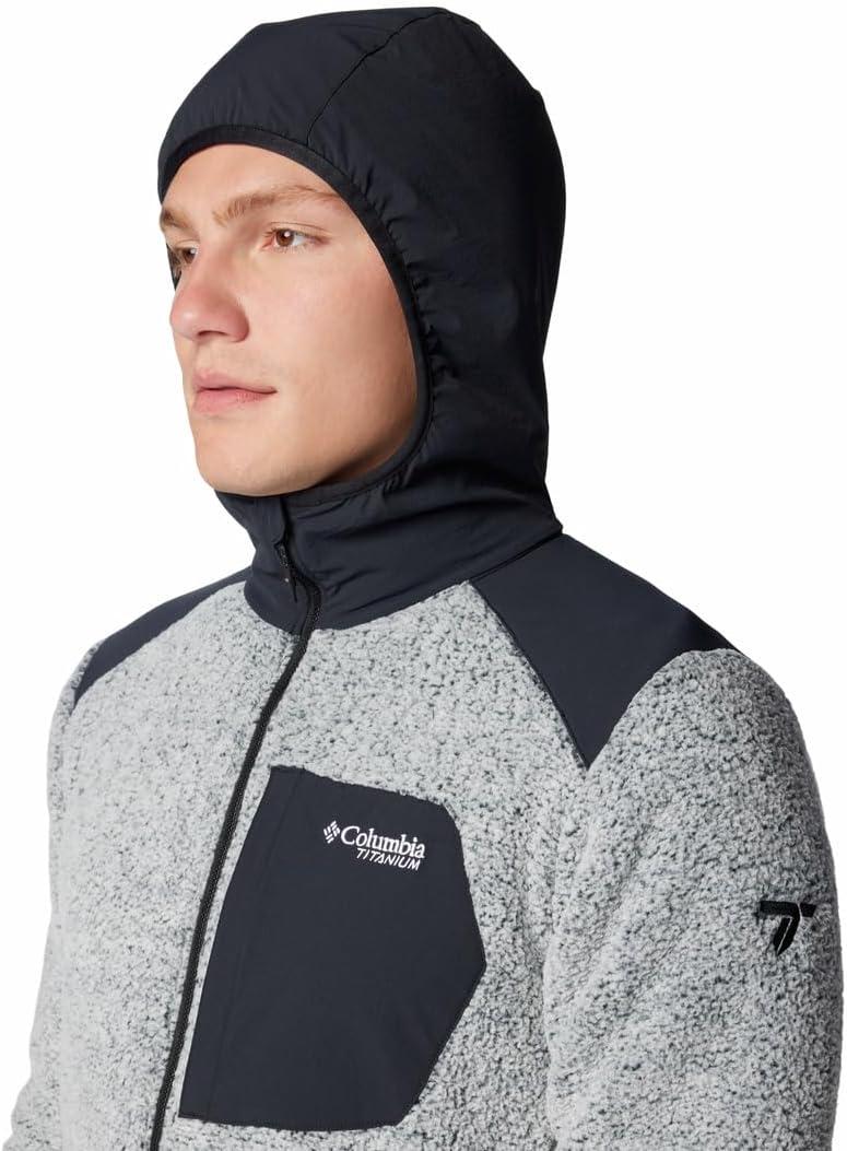 imageColumbia Mens Arctic Crest Sherpa Full ZipWhiteBlack