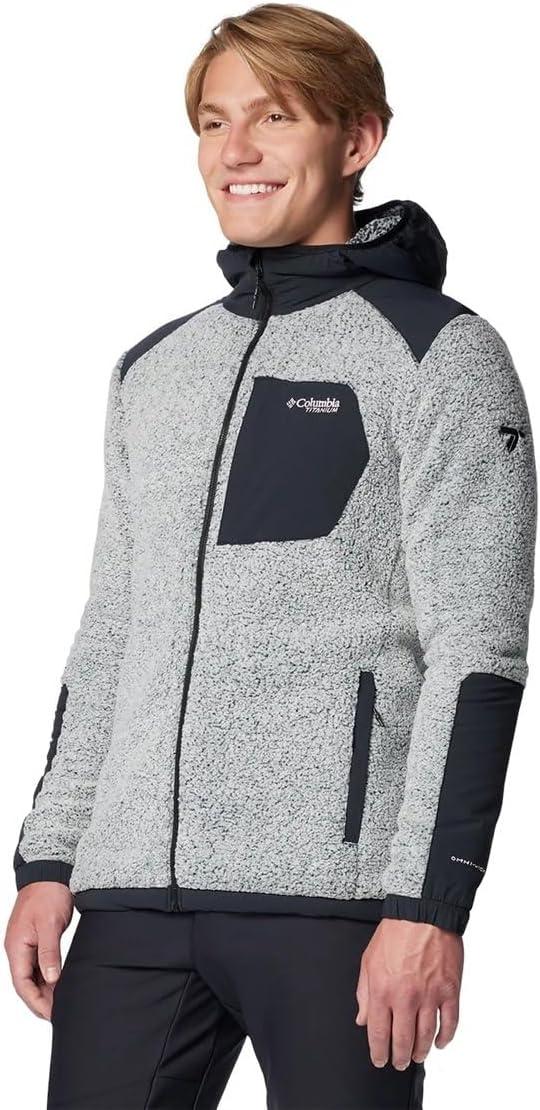 imageColumbia Mens Arctic Crest Sherpa Full ZipWhiteBlack