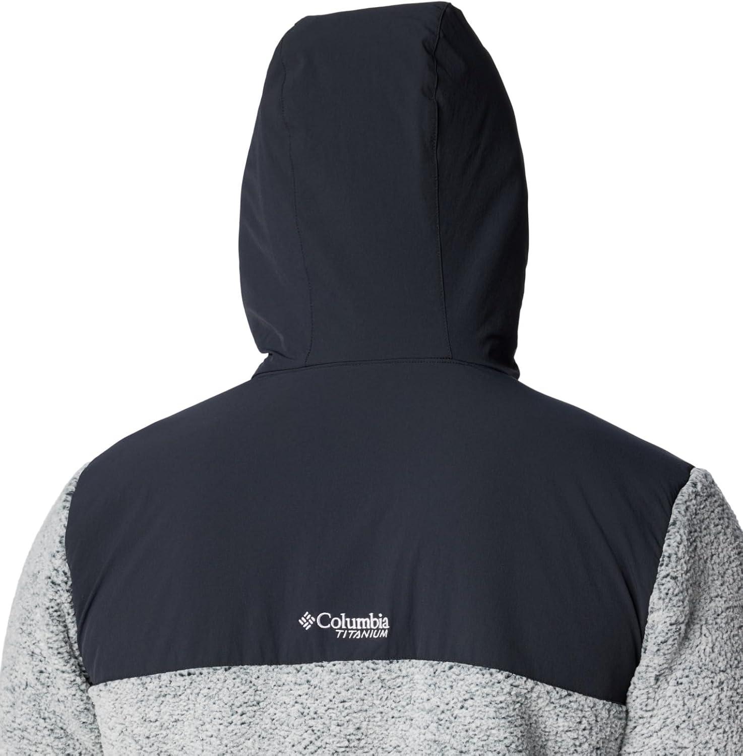 imageColumbia Mens Arctic Crest Sherpa Full ZipWhiteBlack
