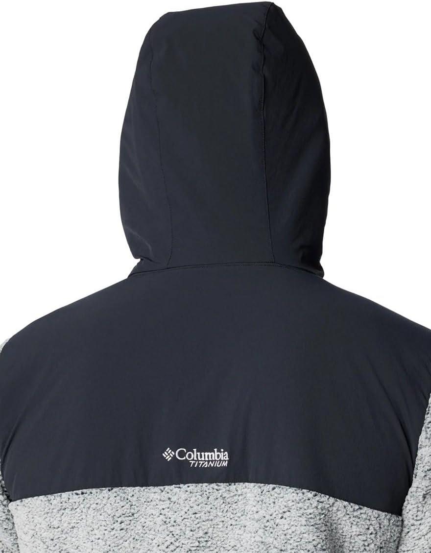 imageColumbia Mens Arctic Crest Sherpa Full ZipWhiteBlack
