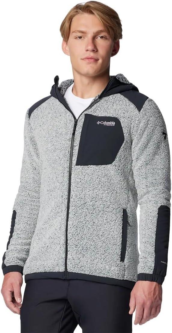 imageColumbia Mens Arctic Crest Sherpa Full ZipWhiteBlack