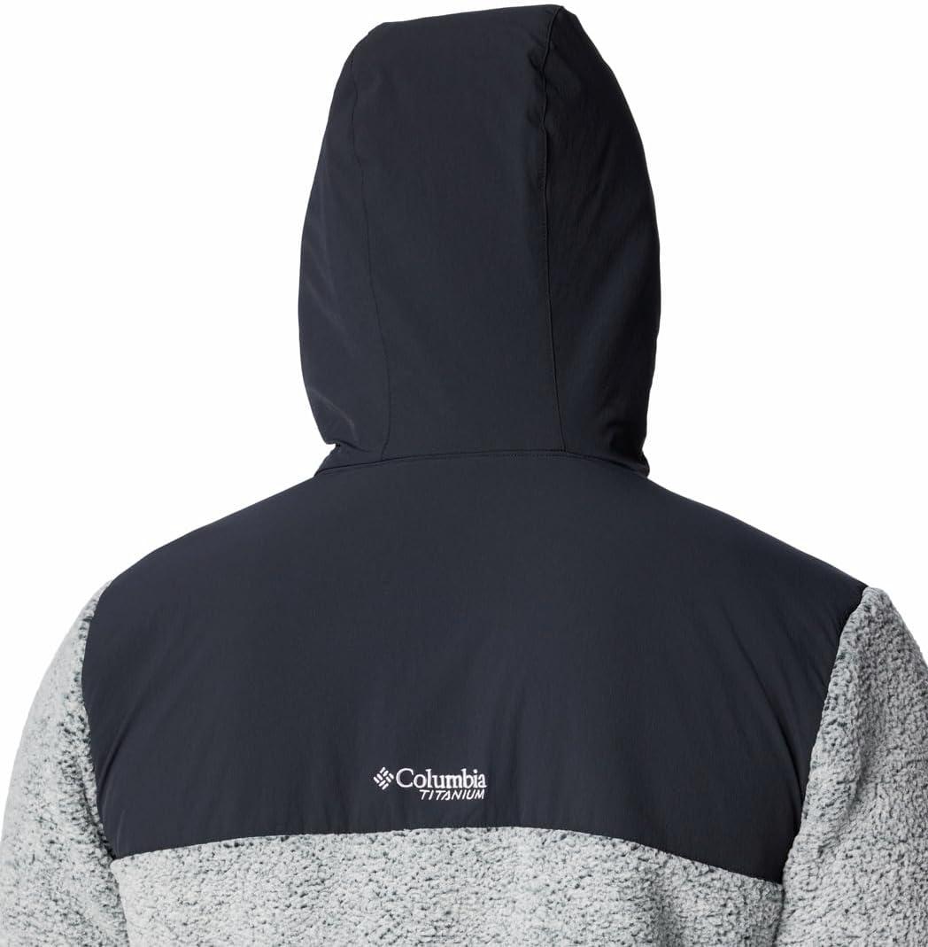 imageColumbia Mens Arctic Crest Sherpa Full ZipWhiteBlack
