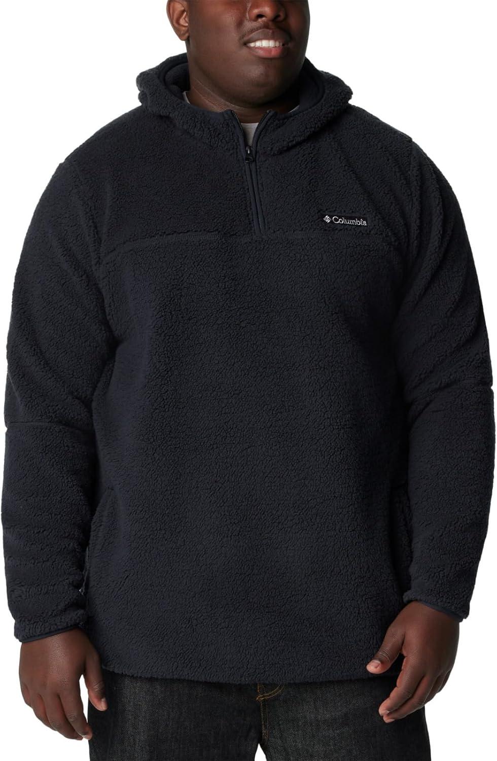 imageColumbia Mens Rugged Ridge III Sherpa Pullover HoodieBlack