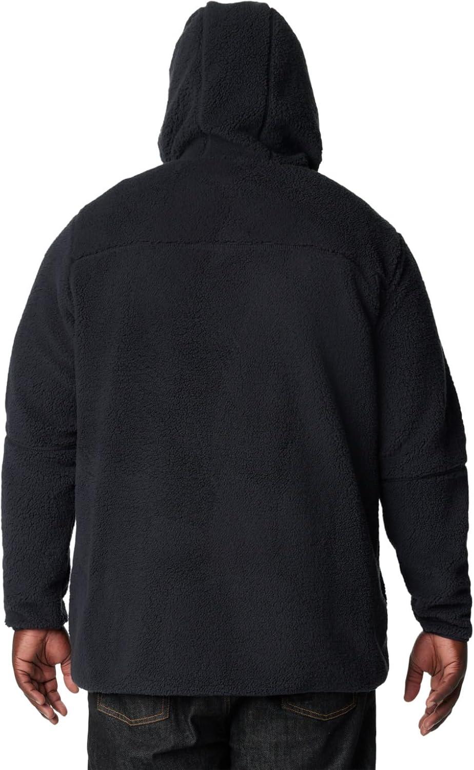 imageColumbia Mens Rugged Ridge III Sherpa Pullover HoodieBlack