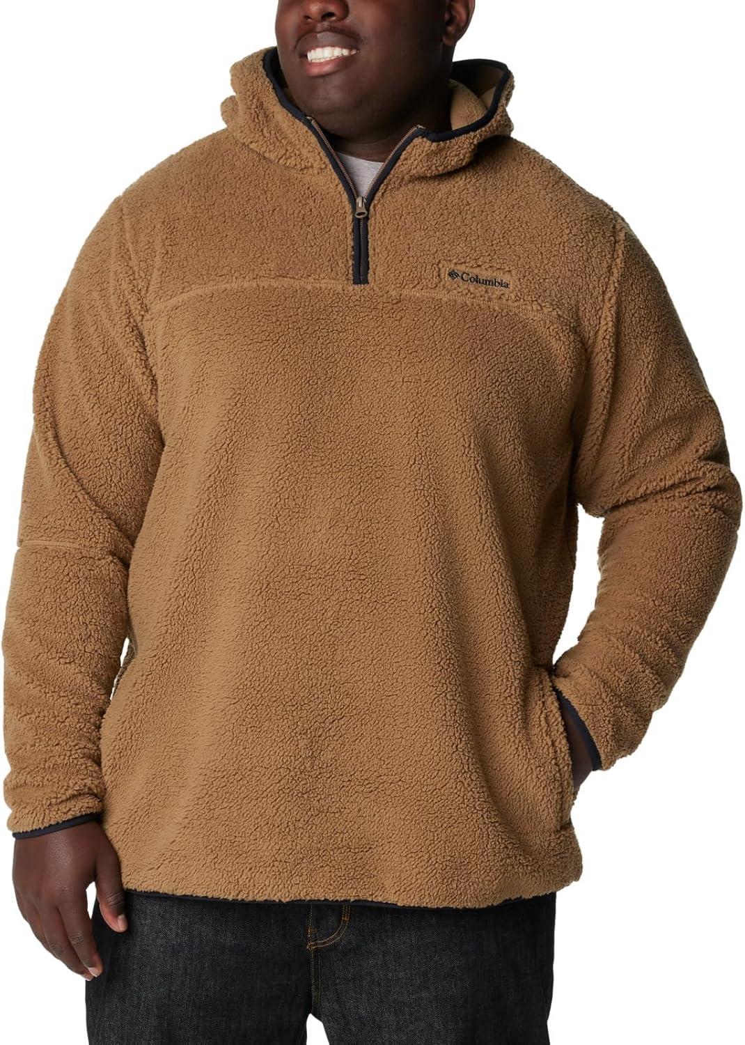 imageColumbia Mens Rugged Ridge III Sherpa Pullover HoodieDelta