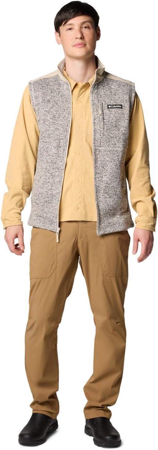 imageColumbia Mens Sweater Weather Vest IIDark Stone HeatherAncient Fossil