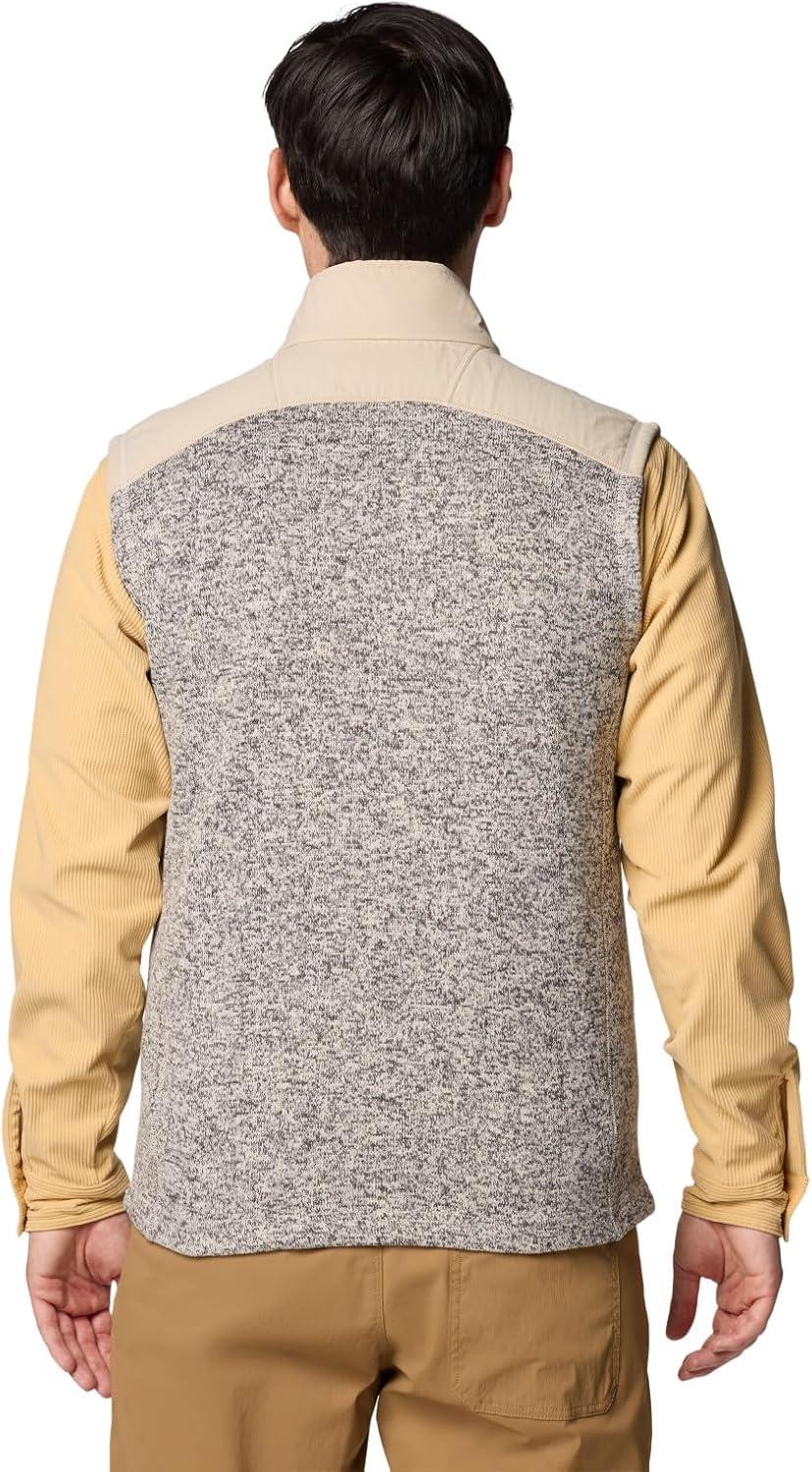 imageColumbia Mens Sweater Weather Vest IIDark Stone HeatherAncient Fossil