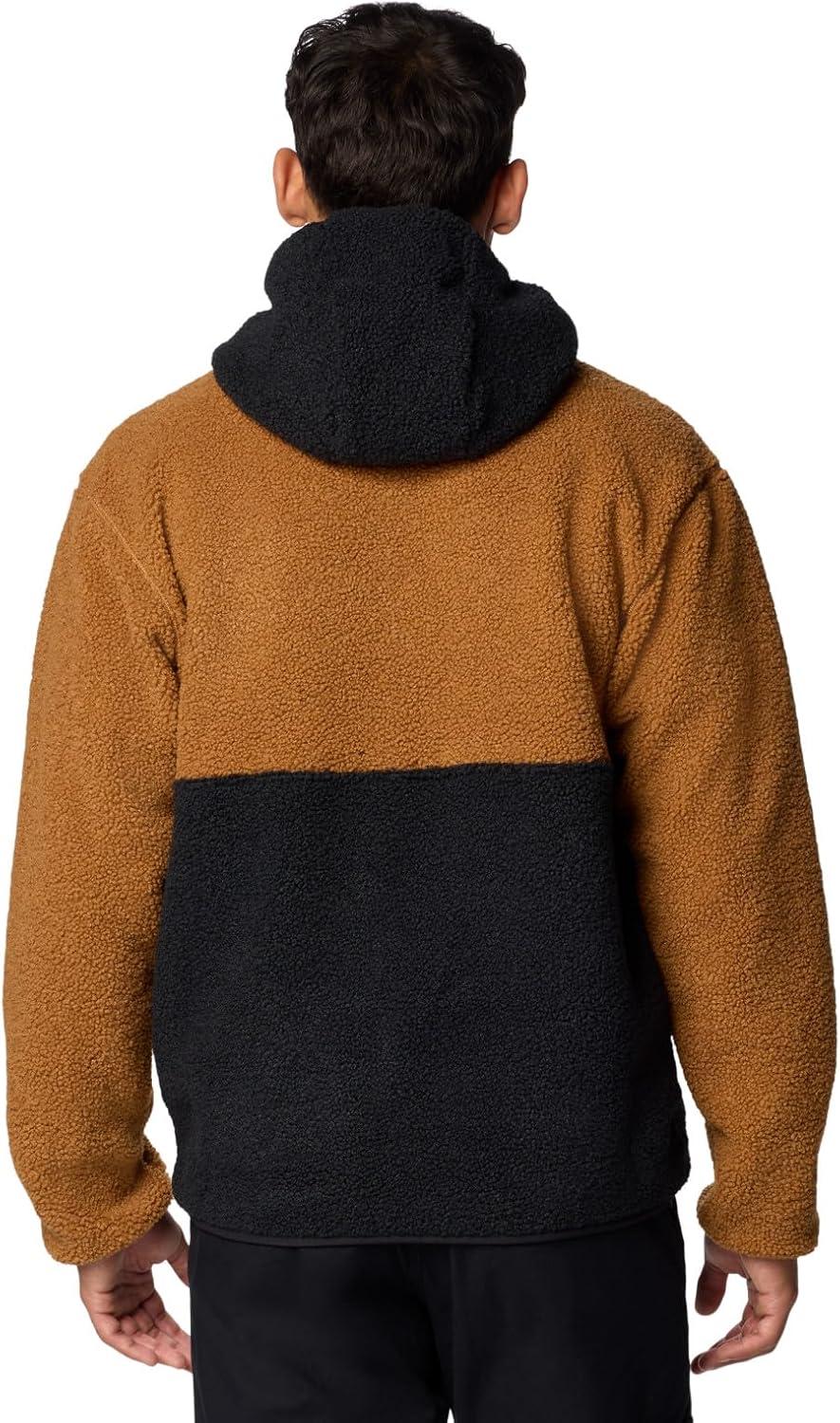 imageColumbia mens Backbowl II Remastered Full Zip HoodieCamel BrownBlack