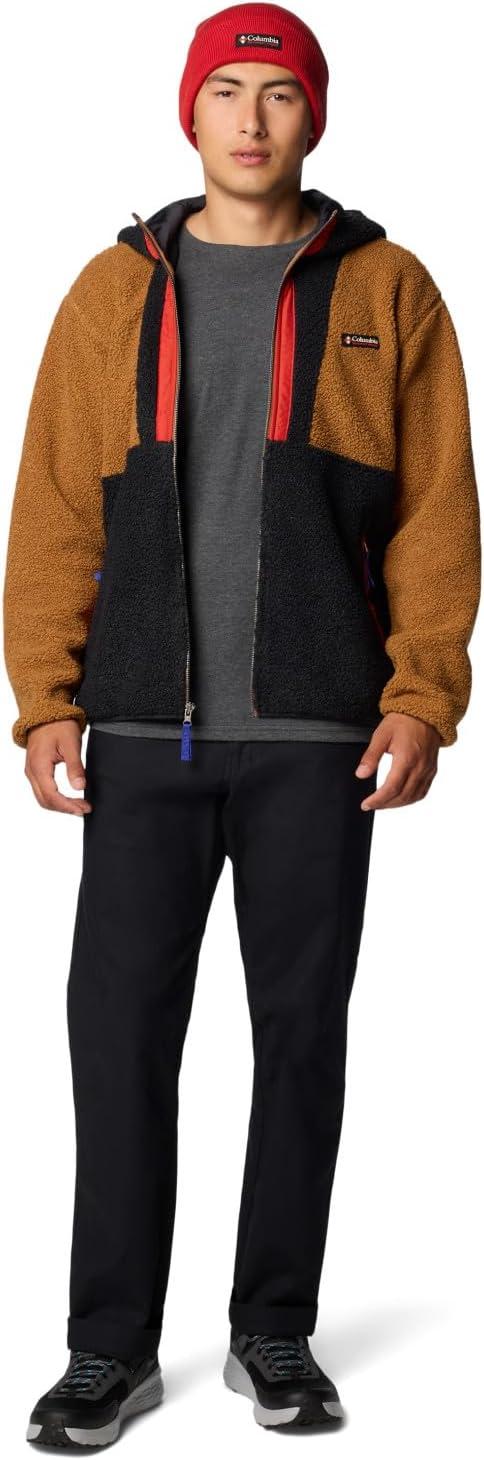 imageColumbia mens Backbowl II Remastered Full Zip HoodieCamel BrownBlack