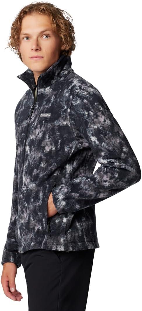 imageColumbia mens Steens Mountain Printed JacketBlack Timberwild