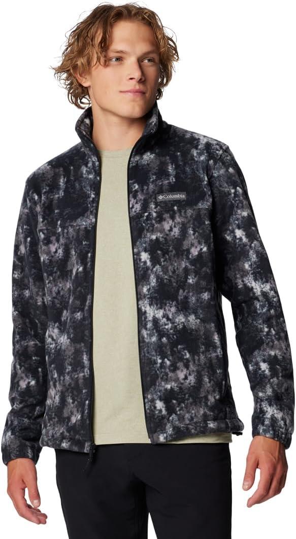 imageColumbia mens Steens Mountain Printed JacketBlack Timberwild