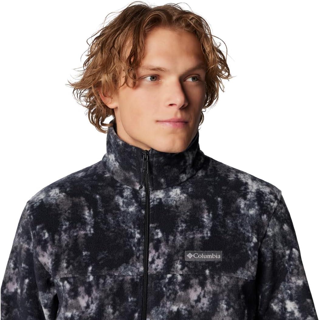 imageColumbia mens Steens Mountain Printed JacketBlack Timberwild