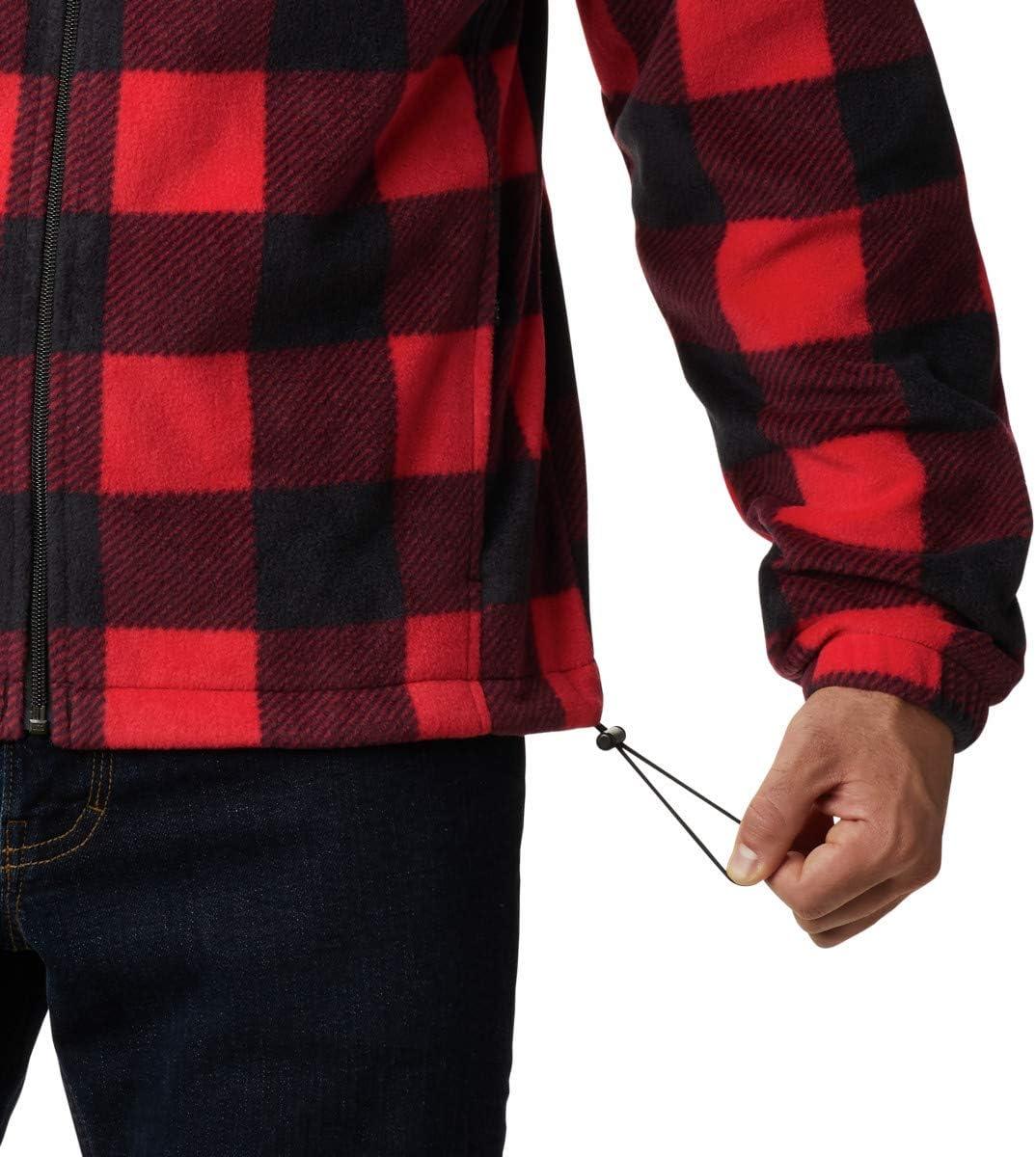 imageColumbia mens Steens Mountain Printed JacketMountain Red Check Print