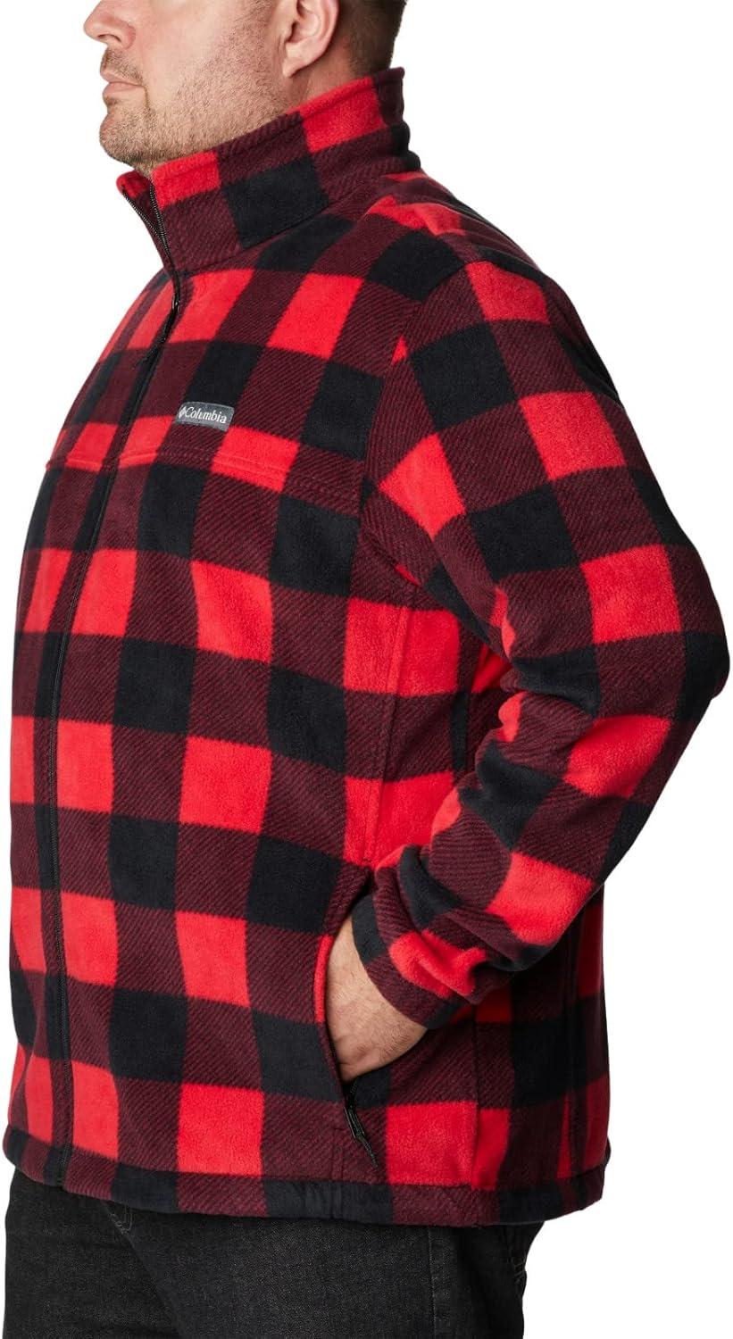 imageColumbia mens Steens Mountain Printed JacketMountain Red Check Print