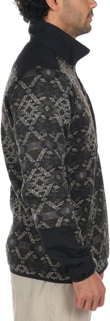 imageColumbia mens Sweater Weather Half ZipBlack Blanket PrintBlack Lodge