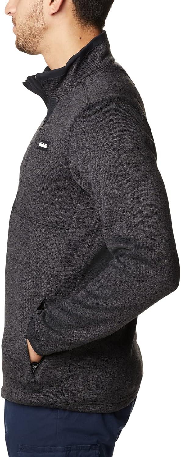 imageColumbia mens Sweater Weather Half ZipBlack Heather
