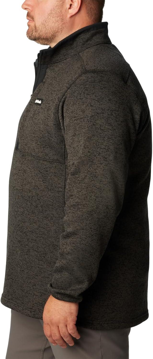 imageColumbia mens Sweater Weather Half ZipBlack HeatherBlack