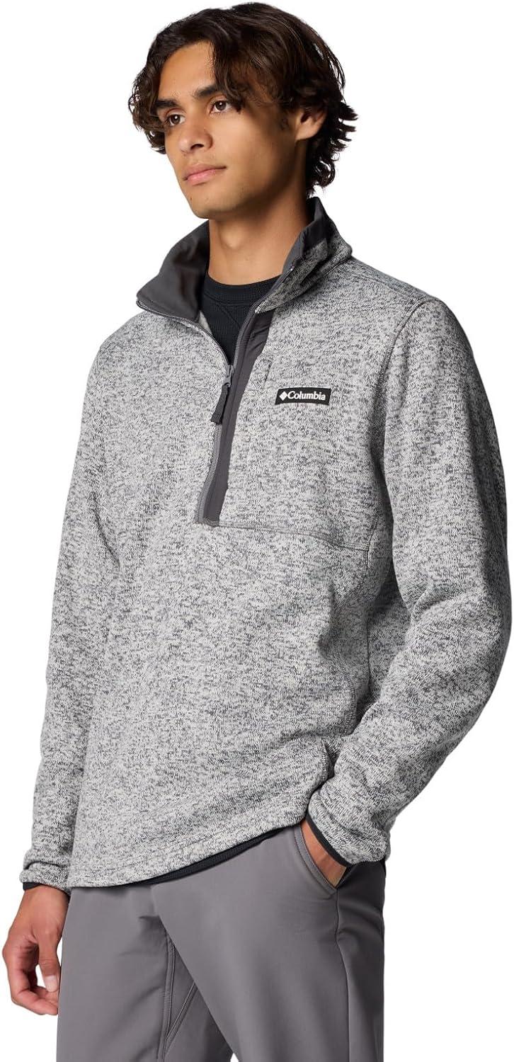 imageColumbia mens Sweater Weather Half ZipCity Grey Heather
